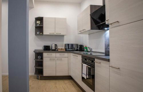 HANNIBAL - Design Apartment Lilie 2, VW Nähe, Parkplatz, Küche, HighSpeed-WLAN, Fitness, Solarium - Foto 10