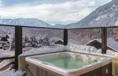 Grosse Pierre Chalet 180m2 Cheminee Jacuzzi Vue Taconnaz - Foto 11