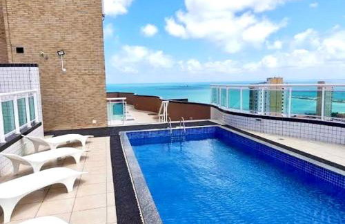 Apartamento com piscina no hooftop, 48m2 - Praia da Iracema- Fortaleza - Foto 3