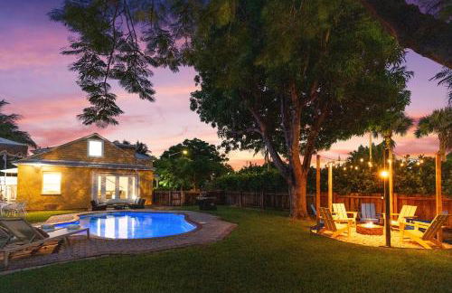 Heated Pool Grill Fire Pit & Cold Plunge Sleeps 8! - Foto 12