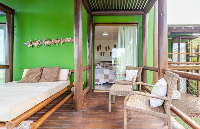 IT15 - Lindo Bangalô Vista Mar -Itacimirim - Foto 16