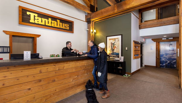 Zona de estar del vestíbulo