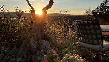 Beautiful Bell Tent for Romantic Escapes Under the Beautiful New Mexico Skies - Foto 5, Garden view