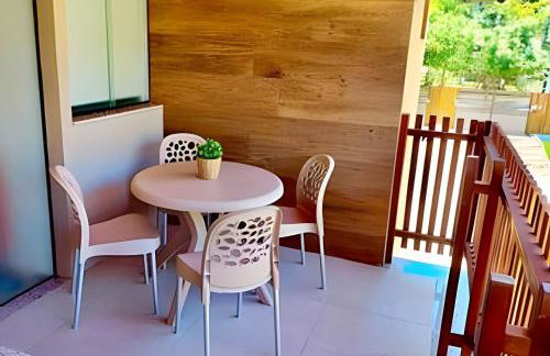 Imóvel Novo, 4 Quartos, Ar Condicionado em todos ambientes - Cond. Fechado - Guarajuba-BA - Foto 19