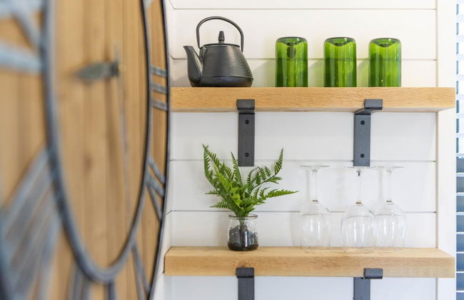 The Woods- Container Tiny House 12 min to Magnolia Baylor Downtown - Foto 13