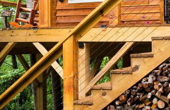 Stunning Pet-Friendly Treehouse for Relaxing Glamping Retreats in North Carolina - Foto 43