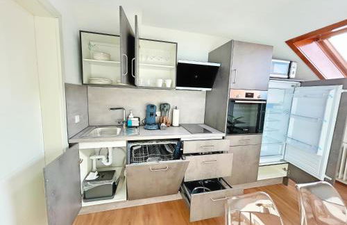 Basilisk Homes - in Grenzach-Wyhlen bei Basel - 4 x Moderne Fewos je 1bis2, 1bis4 oder 1bis6 Pers mit Küche und Balkon oder Terrasse - Parkplätze vorhanden - Foto 52