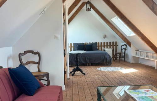 Les Galets - family house in the village of Guimaec 8p - Foto 4