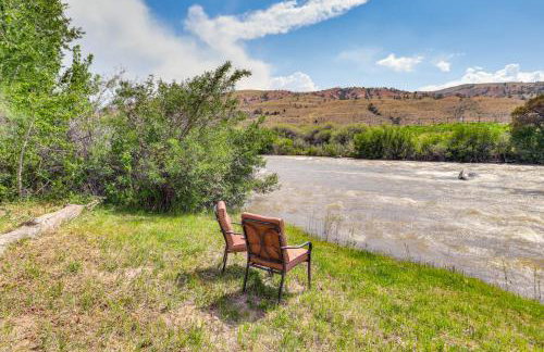 Dubois Riverfront Lodge with On-Site Fishing and Views - Foto 27