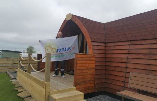 Achmeney Glamping larger than Average pod - Photo 32