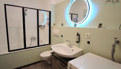 HOMELY STAY Serenity Greens - Stylisch Studio-Apartment with kitchen - 15 min from Central Station-pet friendly - Foto 4