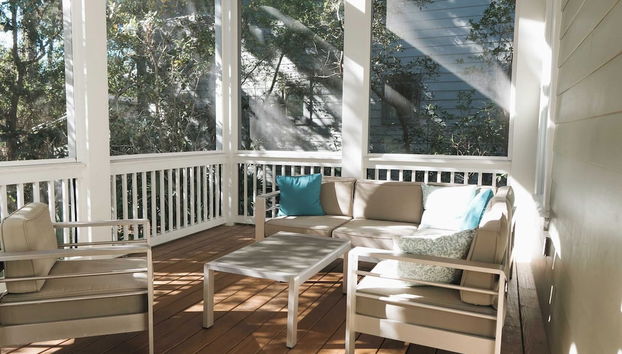 Walk to Beach, 2 Shared Pools, Enclosed Porch, Bikes 30A Hideaway by Avantstay - Foto 4, Interior