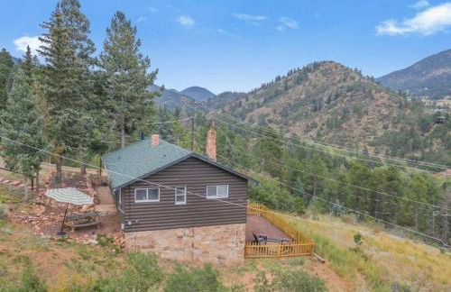 3BD Cowboy Cabin Pikes Peak Mountain Log Cabin - Foto 94