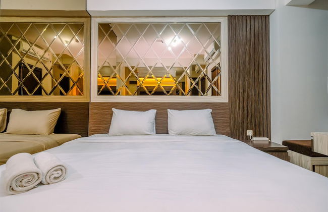 Warm And Minimalist Studio Room Transpark Cibubur Apartment - Foto 4