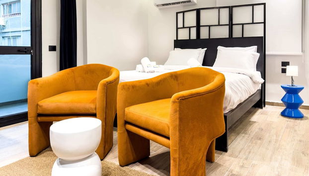 The 2 BDR Sapphire Condo 5 min to CAI Airport - Foto 3, Habitación