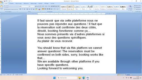 Mobil-home sur terrain privé bord de mer, parking privé - Foto 2