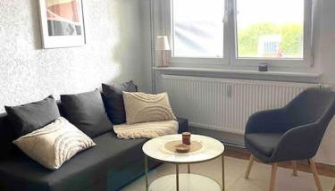 Ferienwohnung Nr. 1 Terrasse Bodden Kanu Bootssteg - Foto 3