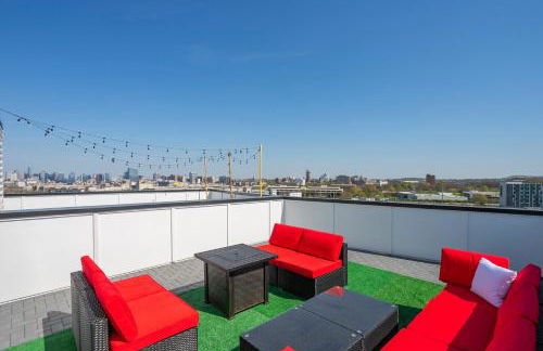 Luxury Townhome Skyline Views Mins To DT - Foto 63