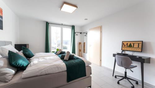 MATT ' Alpenblick & Dorfidylle im modernen Apartment - Foto 4, towels, wardrobe