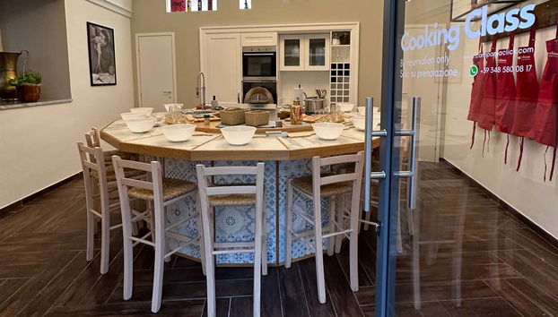 Tutto pronto per il corso di cucina