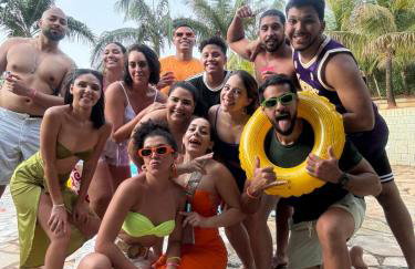 Refúgio GRUPOS com piscina, churrasqueiras 38 min Águas Claras Brasília - Foto 31
