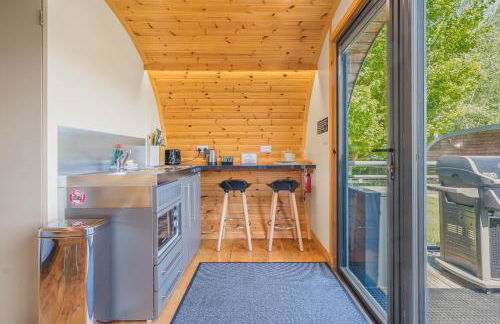 Ingleborough Luxury Pod with Hot Tub at Fell View Park Kirkby Lonsdale - Foto 19