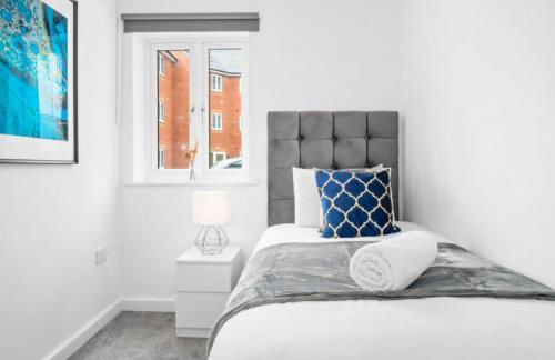 Modern 2 Bed Apartment - Parking - Smart TV - Fast Wi-Fi 27CR - Foto 10