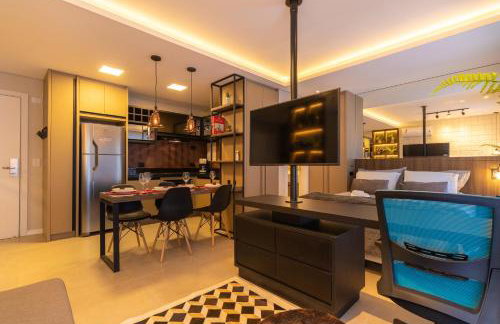 Luxuoso Apto Em Frente Ao Shopping Curitiba - Piscina, Academia e Sauna - Foto 21