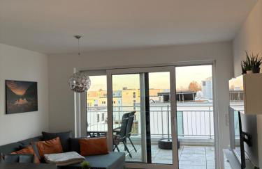 Modernes Serviced Apartment - FeWo Penthouse View - Foto 4