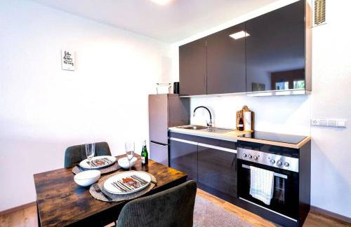 RelaxApartments BLACK FOREST EMOTION mit Sonnenbalkon mit Blick auf den Kurpark, schnelles Internet, Nähe Triberger Wasserfälle, für bis zu 2 Personen - Foto 16