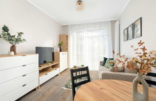 Prestigious Apartment with Terrace and Parking Close to the Airport Poznań by Renters Prestige - Foto 5