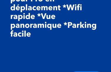 Reims Appart - Idéal pour Pro en déplacement *Wifi rapide *Vue panoramique *Parking facile - Foto 32