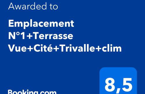 Emplacement N°1+Terrasse Vue+Cité+Trivalle+clim - Foto 1