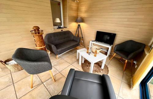 Keraven, charmante maisonnette, piscine commune 1-4 personnes - Foto 2