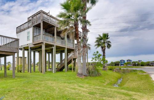 Rooftop Deck and Views! Pet-Friendly Galveston Home - Foto 30