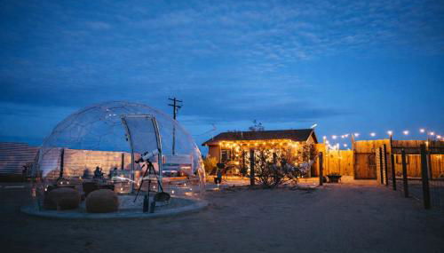 Romantic Desert Escape - Stargazing Dome, Hot Tub, Fire Pit, Hammocks, Cowboy Pool - Foto 4