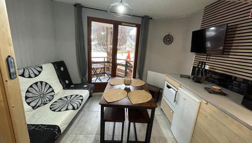 Studio au pied des pistes avec accès privé par son balcon - Foto 5