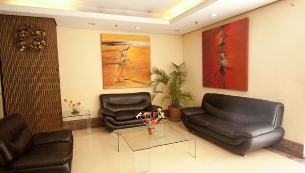 Sitzecke in der Lobby