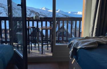 appartement le Chamois 312 Valmeinier 1900 piscine extérieur uniquement ouverte saison d été avec 1 chambre - Foto 19