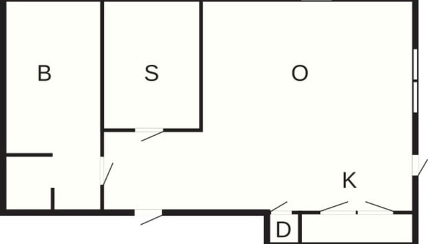 2 Person Holiday Home in Kungshamn-by Traum - Foto 2, Plano