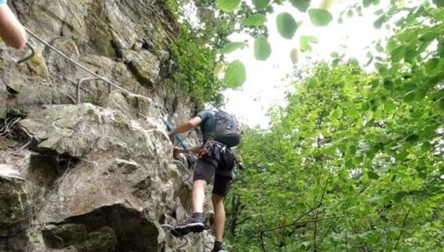 Via ferrata au cœur de la nature