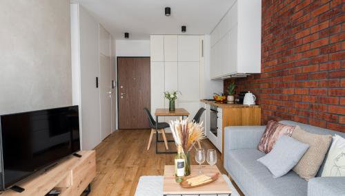Superb Loft Studio in charming Praga District, 300 m to Metro & 100 m to tram, balcony - Foto 5