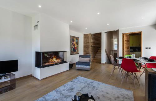 Appartement duplex 2 ch., terrasse, proche pistes à Megève - FR-1-453-26 - Foto 7