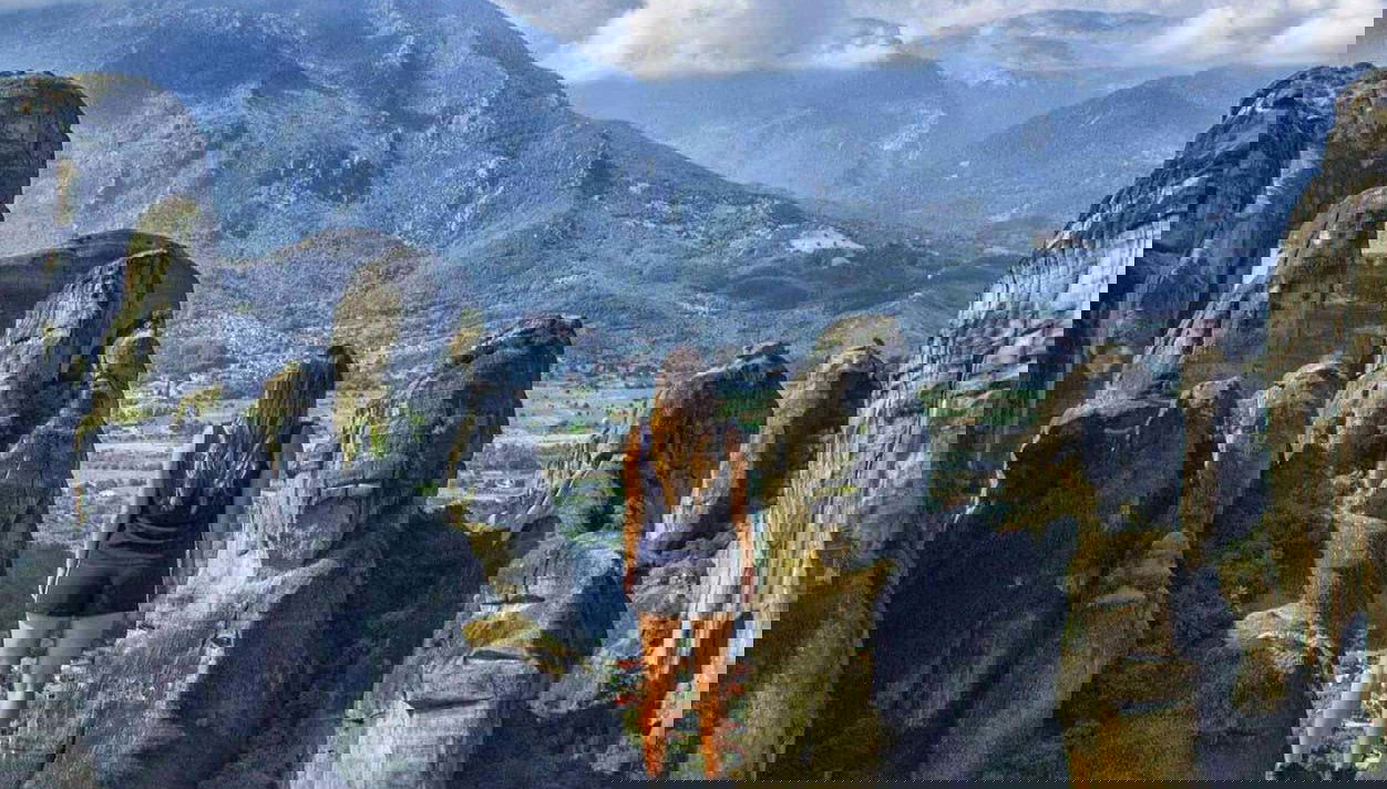 Admirez le sublime paysage des Météores