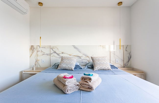 Apto Moderno com Vista Fantástica do Flamboyant - Foto 8