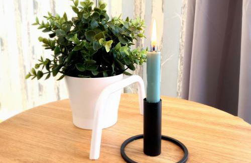 Moderne Ferienwohnung mit bodentiefer Dusche, Waschmaschine und Küche - "Hoffi" - Foto 7