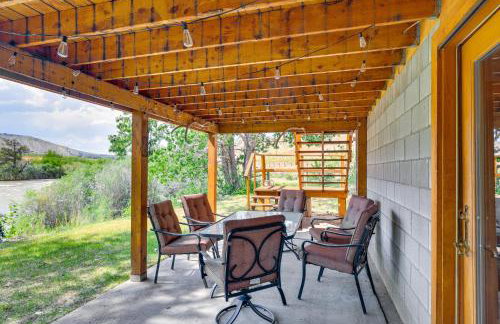 Dubois Riverfront Lodge with On-Site Fishing and Views - Foto 23