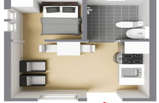 6 Person Holiday Park Home in Aarhus N - Foto 12