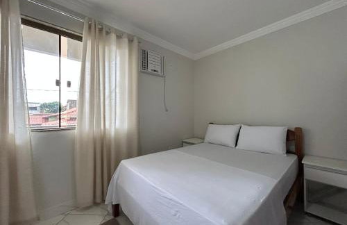 Apartamento sala e quarto com ar na Praia do Abricó - Foto 8
