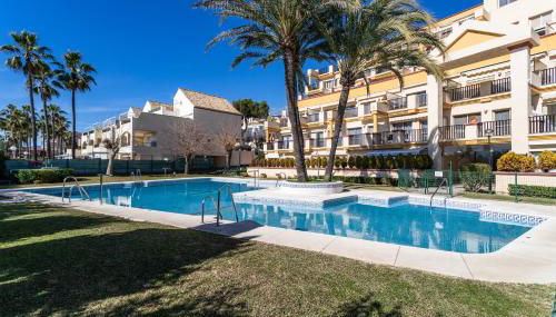 2 Estudios en La Romana Playa, uno con vista parcial mar y otro vista a la piscina - Foto 3, Garden, Garden view